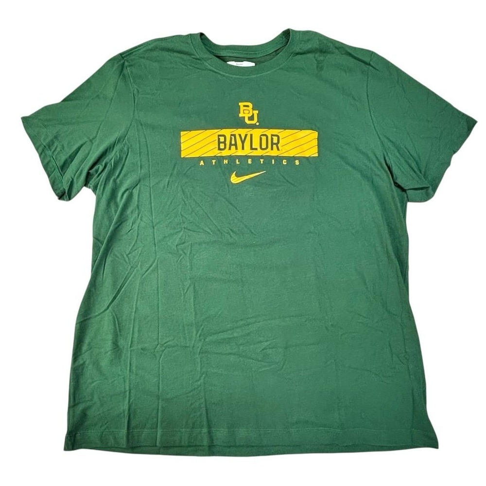 Nike Baylor Bears Men's Green Dri-FIT T-Shirt XXL Short‎ Sleeve team issued